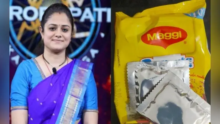 KBC 12 करोड़पति मोहिता शर्मा के मैगी पैकेट में निकला 2 मसाला पाउच, तो मीडिया यूजर्स बोले- ऊपर वाला जब भी देता है…