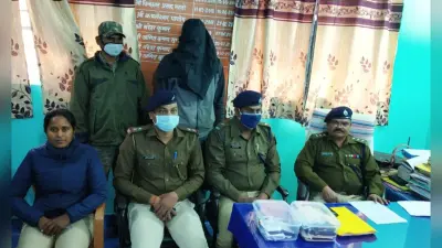 महिला समेत 2 टीपीसी उग्रवादी को लातेहार पुलिस ने विदेशी मुद्रा के साथ किया गिरफ्तार