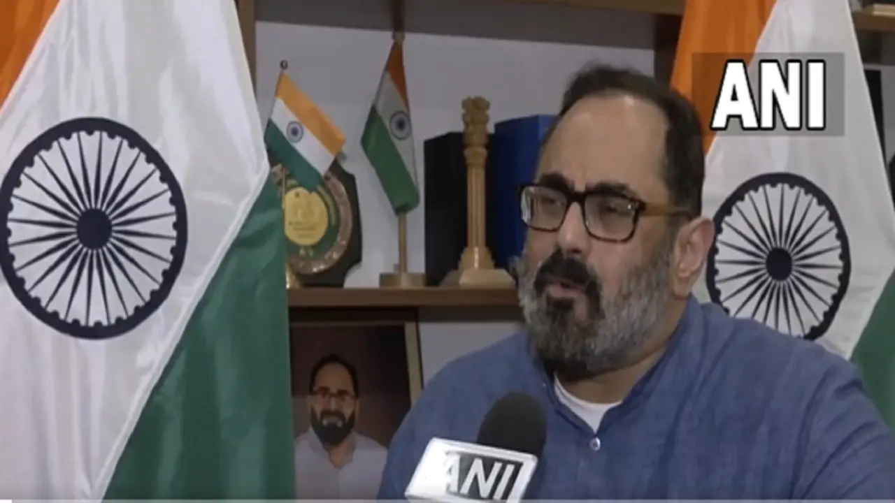 केंद्रीय मंत्री राजीव चंद्रशेखर ने कांग्रेस पर साधा निशाना, कहा- कर्नाटक में बीजेपी के पक्ष में आएगा जनादेश