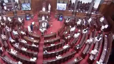 राज्यसभा में सोशल डिस्टेंसिंग को गलत बताया गया, पढ़ें कोरोना पर मंत्री जी का जवाब