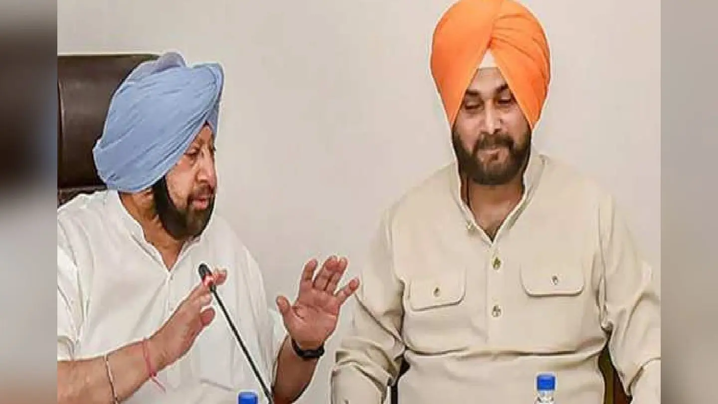 कैप्टन अमरिंदर की मौजूदगी में आज सिद्धू बनेंगे पंजाब कांग्रेस के नये “कैप्टन “