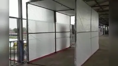 कोरोना के खिलाफ जंग में एनएफ रेलवे की पहल, कर्मचारियों के लिए बनाया सैनिटाइजेशन गेट