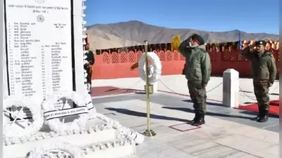 लद्दाख में नये रेजांग ल वार मेमोरियल में लगा है 108 फीट की ऊंचाई पर तिरंगा, जानें और क्या है खास