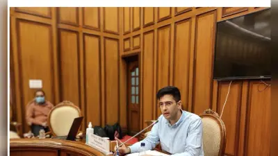 15 साल की लापता बेटी को आप विधायक राघव चड्डा ने अपने ऑफिस की मदद खोज निकाला