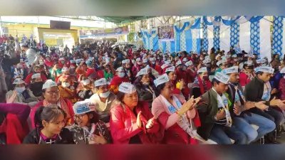 Uttarakhand Election 2022: आम आदमी पार्टी के प्रत्याशी ने कांग्रेस प्रत्याशी के छू लिये पैर, जानें वजह