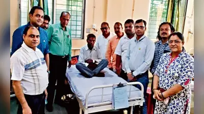 धनबाद : सुधरने लगी रामेश्वर की स्थिति, मदद को आगे आया प्रशासन, पत्नी बोली- प्रभात खबर ने बचाई जान