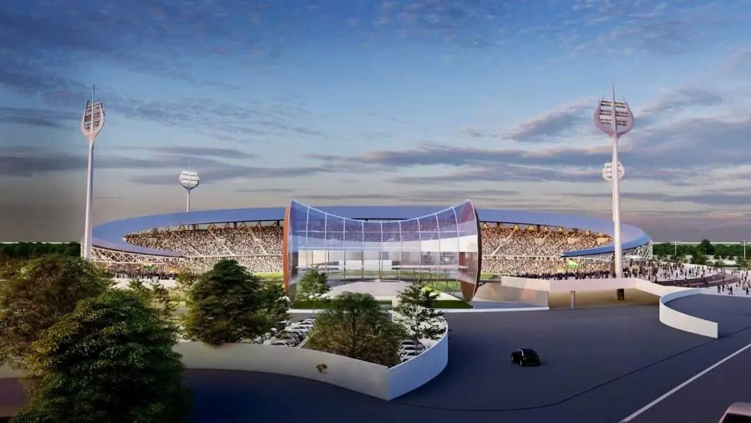 Varanasi Cricket Stadium: काशी की दिखेगी झलक, अर्धचंद्राकार छत, त्रिशूल जैसी फ्लड-लाइट बनाएंगे बेहद खास