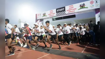 कोल इंडिया मैराथन : फुल मैराथन के विजेता को तीन लाख, महिला और पुरुष वर्ग में 21-21 लोग हुए सम्मानित