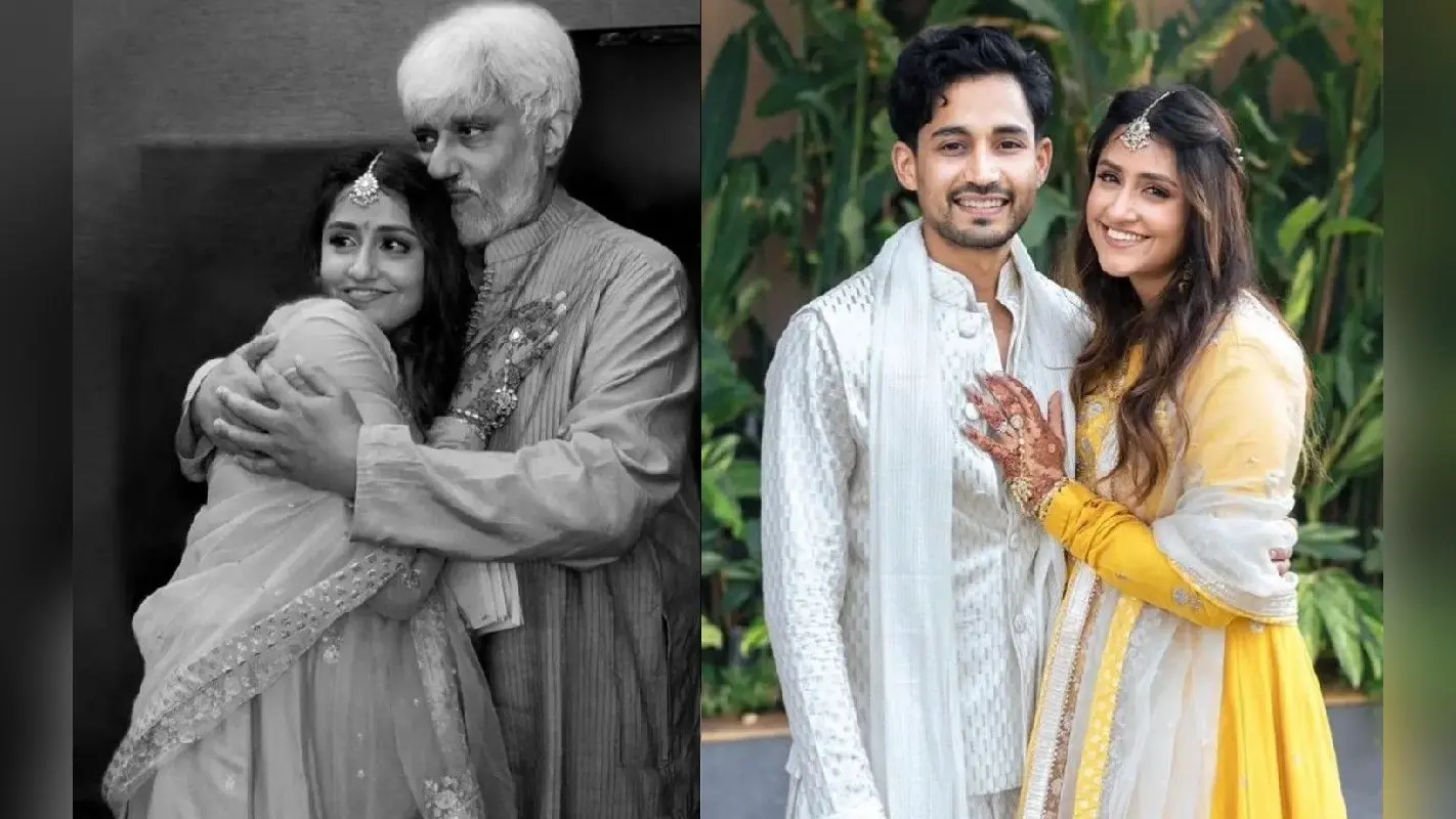 PHOTOS: विक्रम भट्ट की बेटी ने वेदांत संग की सगाई, फिल्ममेकर ने खूबसूरत तस्वीर शेयर कर लिखा खास मैसेज