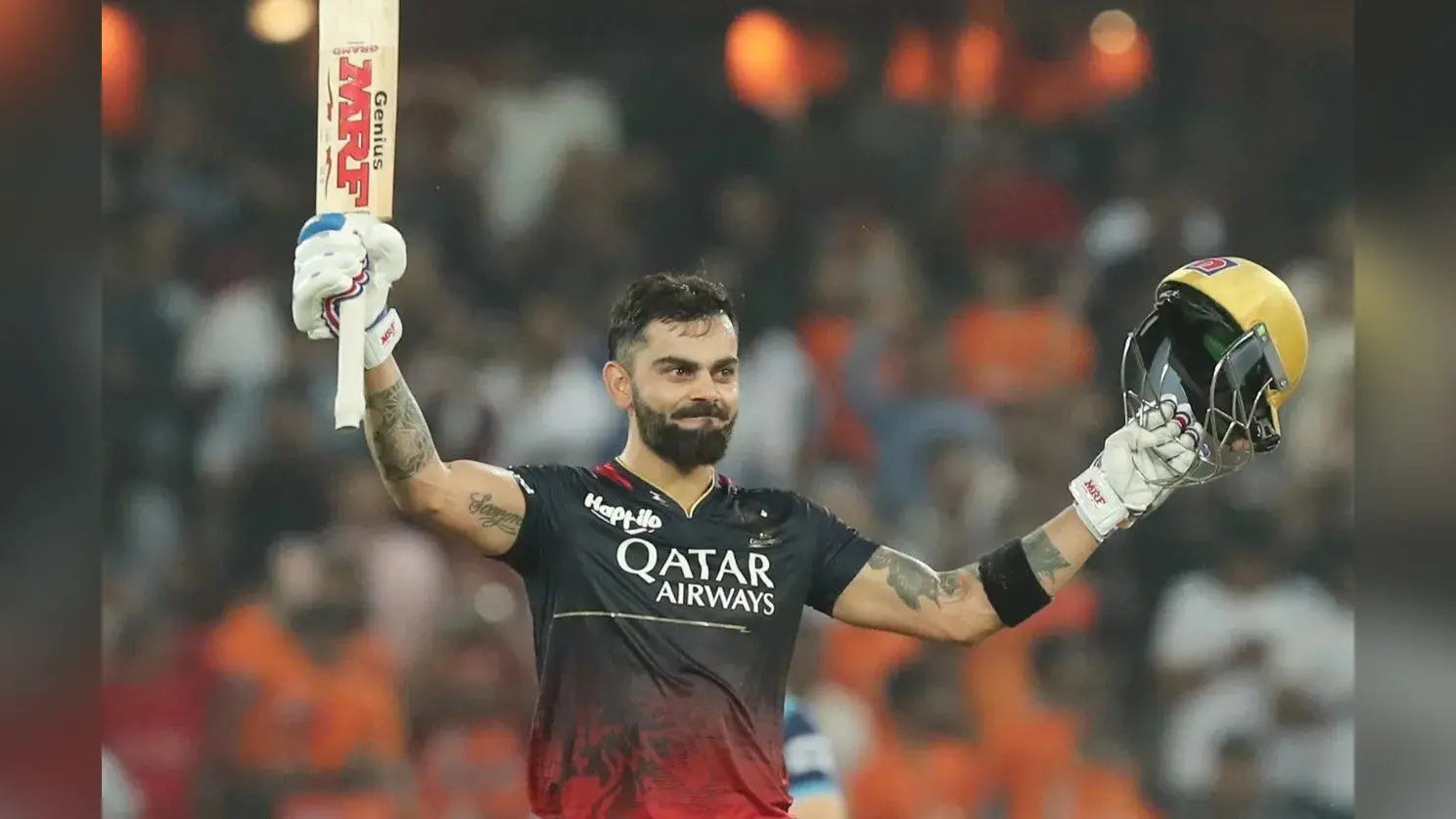 RCB vs GT: कोहली ने शतक जड़ आईपीएल में बनाया ‘विराट’ रिकॉर्ड, क्रिस गेल को छोड़ा पीछे