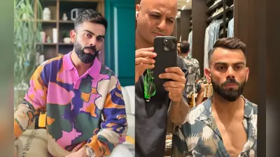 Virat Kohli Hairstyle: आईपीएल 2023 से पहले नये लुक में नजर आएं विराट कोहली, फोटो वायरल