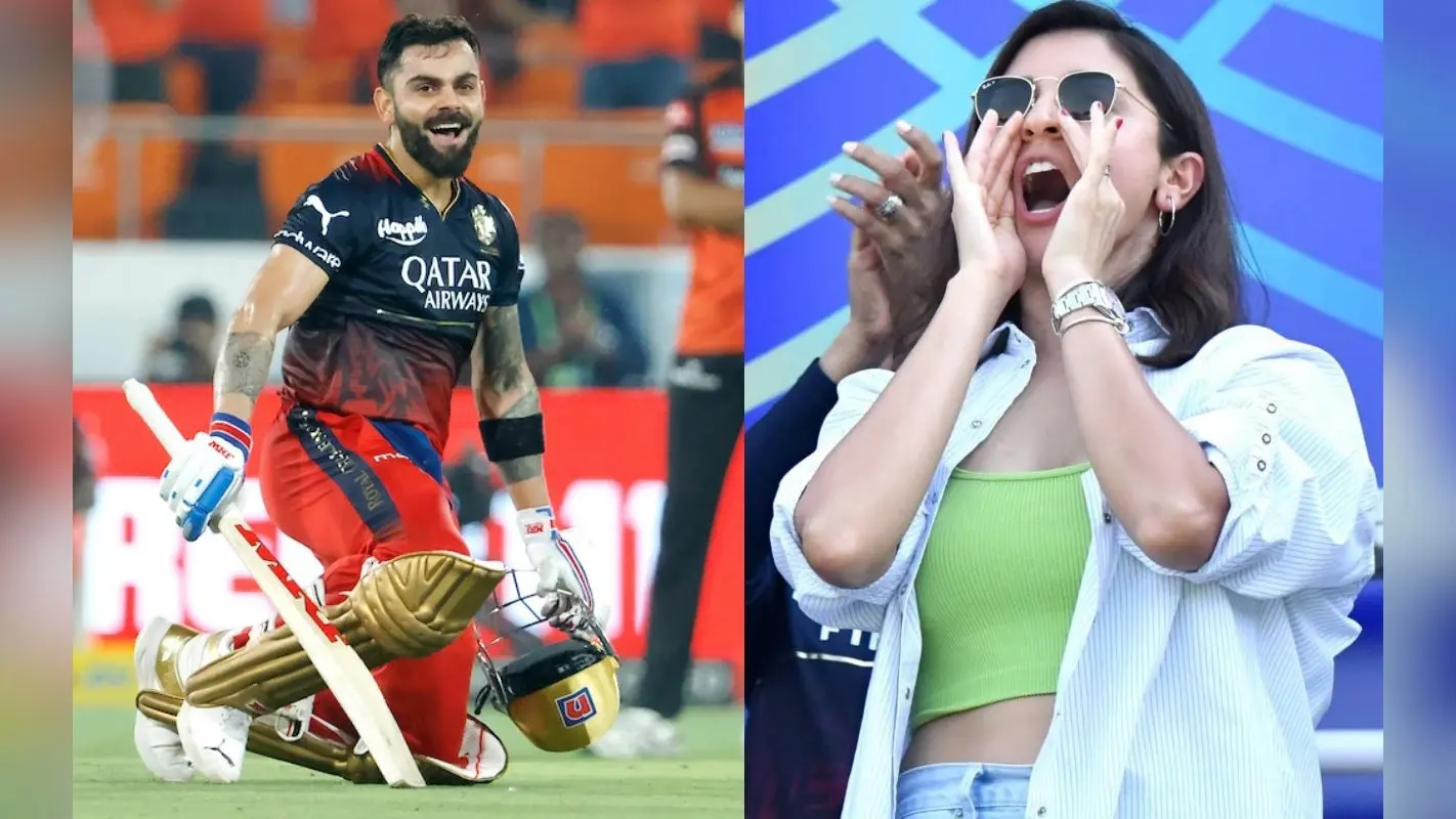 IPL 2023: विराट कोहली की सेंचुरी पर पत्नी अनुष्का शर्मा ने इस अंदाज में जाहिर की खुशी, वायरल हुई तस्वीर