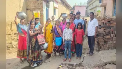 झारखंड: पानी को तरस रही गोसी गांव की 5 हजार आबादी, बोकारो नदी का पानी पीने को मजबूर हैं लोग