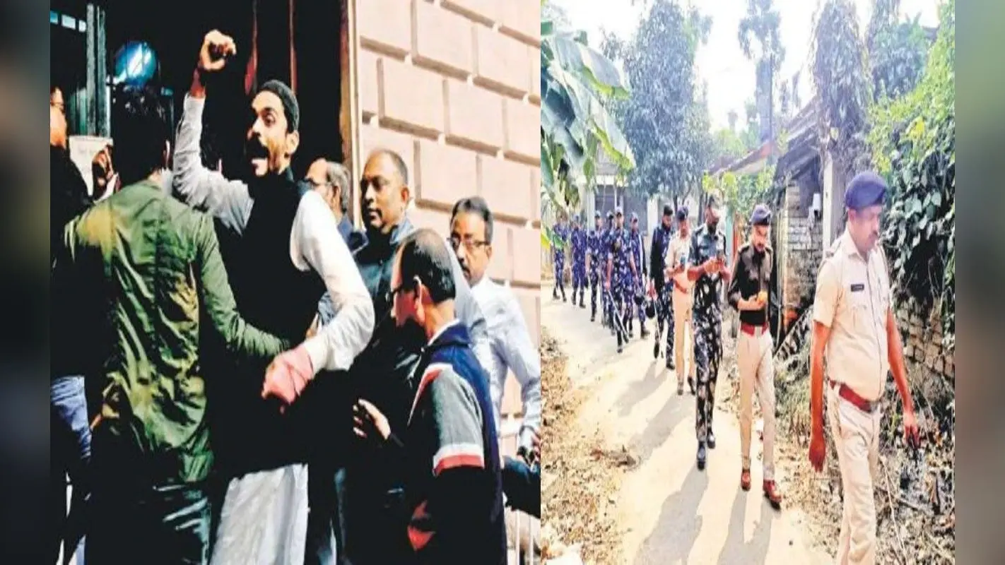 West Bengal : धर्मतला हिंसा मामले में अबतक 62 गिरफ्तार, भांगड़ में दो बैग जिंदा बम मिले