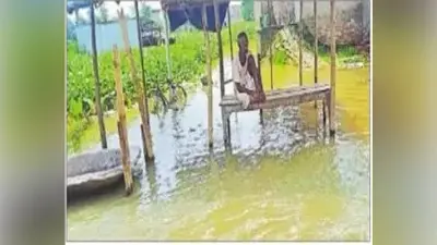 Bihar Flood 2020: सात जगहों से टूटा बागमती नदी का तटबंध, गांवों में पानी घुसने से ग्रामीणों का बढ़ा संकट