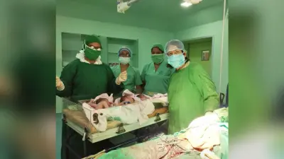 रांची में महिला ने एक साथ दिये 3 बच्चों को जन्म