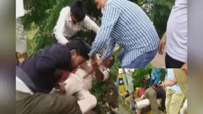 पुलिस ने रोका तो आक्रोशित युवक ने जहानाबाद में पुलिसकर्मी को सड़क पर गिराकर बुरी तरह पीटा