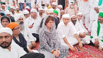 Lakhimpur Kheri Violence: किसानों की अंतिम अरदास में पहुंचीं प्रियंका गांधी, चौधरी जयंत सिंह भी रहे मौजूद