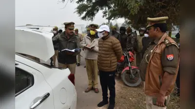 आगरा में कुरियर कंपनी के कर्मचारियों से 200 किलो चांदी की लूट, जांच में जुटी पुलिस