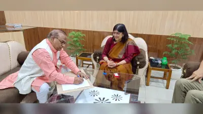 राजर्षि टंडन मुक्त विश्वविद्यालय और हिंदुस्तानी एकेडमी के बीच MOU साइन, इन गतिविधियों को मिलेगा बढ़ावा