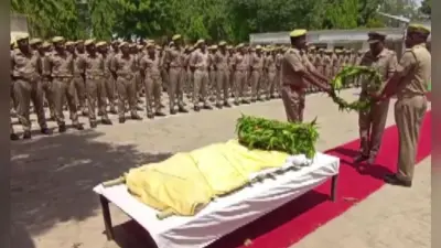 पुलिस विभाग में 10 साल तक सेवा देने वाले ‘वीकॉन’ का निधन, राजकीय सम्मान के साथ गई अंतिम विदाई