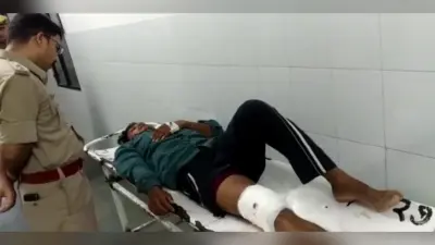 Gorakhpur News: ट्रिपल मर्डर का आरोपी एनकाउंटर में पकड़ा गया, घुटने में लगी गोली