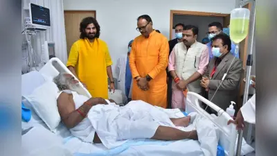 महंत नृत्य गोपाल दास से मिलने मेदांता अस्पताल पहुंचे डिप्टी सीएम ब्रजेश पाठक, डॉक्टरों की टीम से जाना हाल