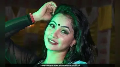 MMS Controversy के एक साल बाद बच्चे संग दिखी Trishakar Madhu, नीलकमल को टैग कर बोलीं- लइका तोहरे के पापा