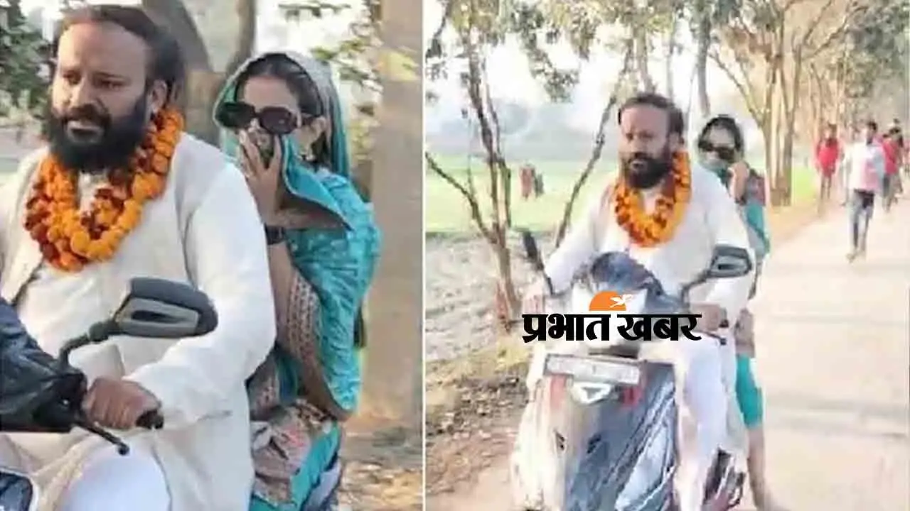 Viral Video: अक्षरा के रोड शो में भगदड़, बिना चप्पल के स्कूटी से भागी एक्ट्रेस, देखिए वीडियो…