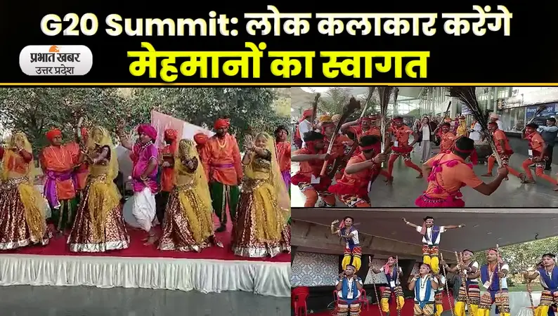 UP News: आगरा किला में लाइट एंड साउंड शो  में दिखा Indian Culture, महिला शक्ति की झलक; Video