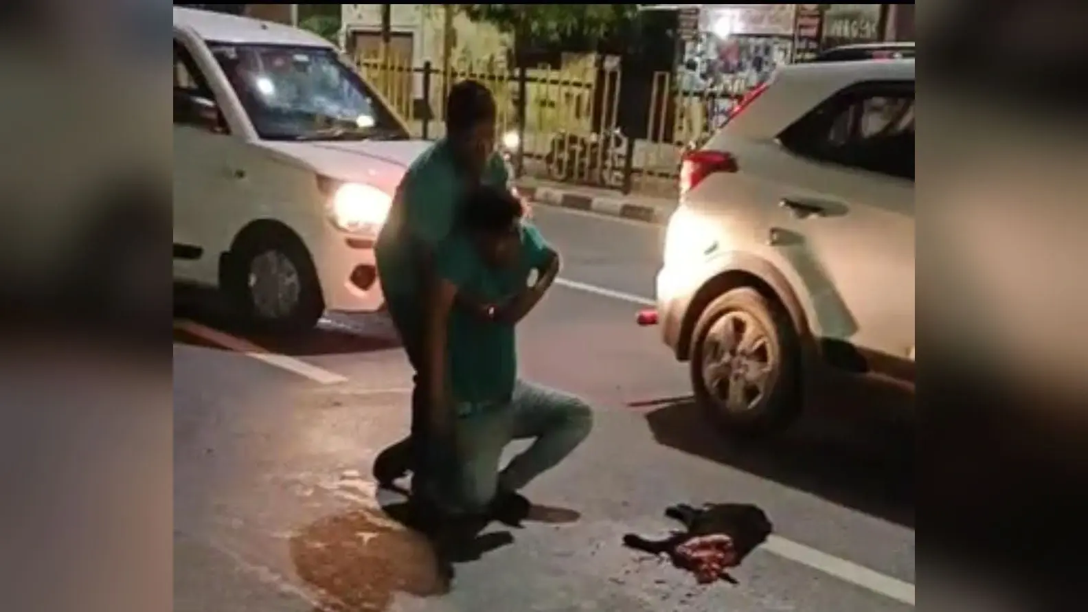 स्कूटी से कूदा डॉग ट्रक की चपेट में आया, मालिक हाईवे पर ही दहाड़ मार-मारकर रोने लगा, वीडियो हुआ वायरल