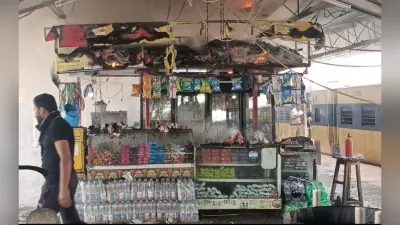 Indian railway : कानपुर सेंट्रल स्टेशन पर फूड स्टॉल में लगी आग, यात्रियों में भगदड़