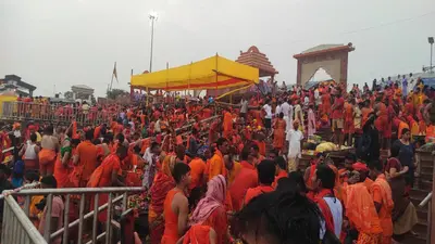 श्रावणी मेला 2023: सावन के पहले दिन एक लाख से ज्यादा कांवरियों ने उठाया जल, बोल-बम से गूंजा सुल्तानगंज
