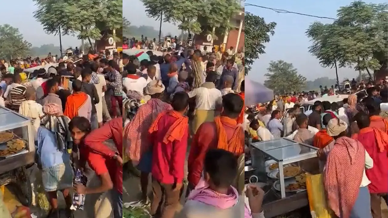 बिहार में शराब लूटने के लिए ग्रामीणों में मची होड़, लावारिस कार का शीशा तोड़ बोतलें भरकर भागे लोग
