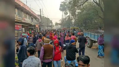 मुजफ्फरपुर में महिला के पर्स से उड़ाया पांच हजार, लोगों ने आरोपी के हाथ-पैर बांध जमकर की पिटाई