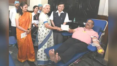 World Blood Donor Day: स्वैच्छिक प्लेटलेट एफेरेसिस रक्तदाता रजिस्ट्री का राज्यपाल ने किया विमोचन