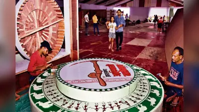 विश्व आदिवासी दिवस: जर्मन हैंगर में सज रही झारखंडी संस्कृति, ये होगा आकर्षण का केंद्र