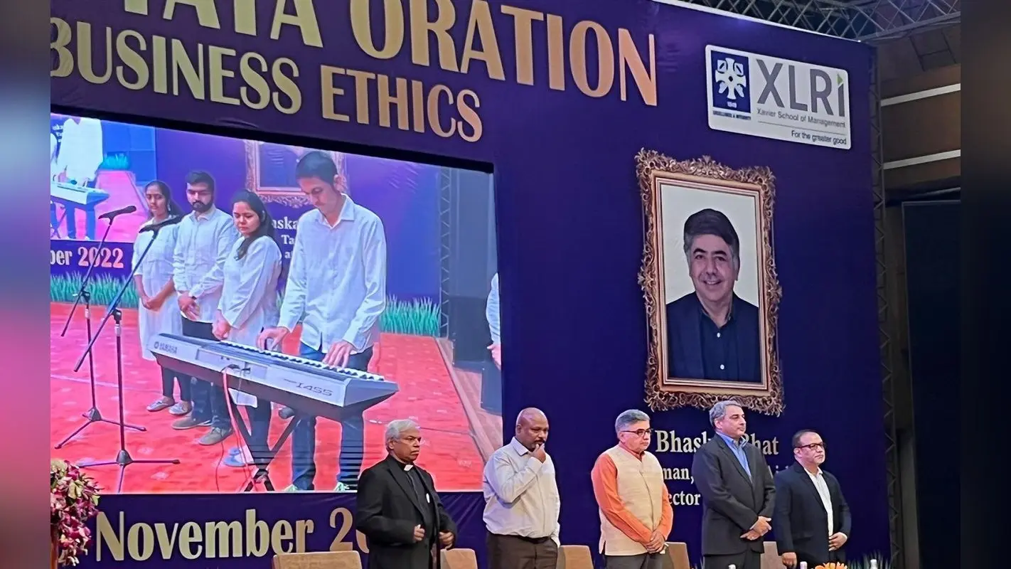 जेआरडी टाटा ऑरेशन: XLRI में बिजनेस एथिक्स पर क्या बोले टाटा संस के डायरेक्टर भास्कर भट्ट
