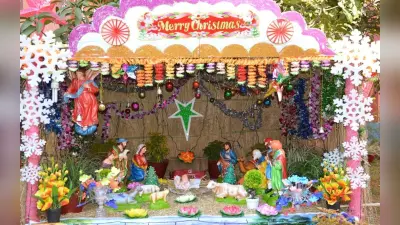 Christmas 2022: क्रिसमस को लेकर हजारीबाग का गिरजाघर सज-धज कर तैयार, देखें तस्वीरें