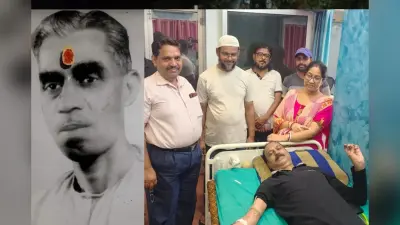 झारखंड: कौन थे यदु बाबू? जिनकी ब्रिटिश जमाने में गिरफ्तारी की याद में पोते सुधीर सहाय ने किया रक्तदान
