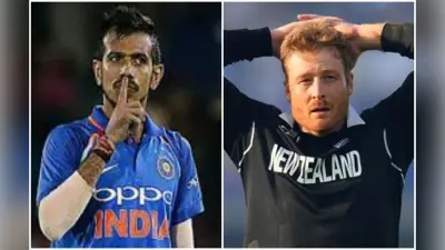 IND vs NZ: चहल को देख मार्टिन गुप्टिल के छूटे पसीने, पिछले साल लाइव मैच में ही कहा दिया था अपशब्द