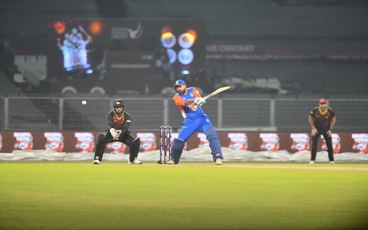 Legends League Cricket: यूसुफ पठान की धुआंधार पारी से इंडिया महाराजा ने वर्ल्ड जायंट्स को चटाई धूल