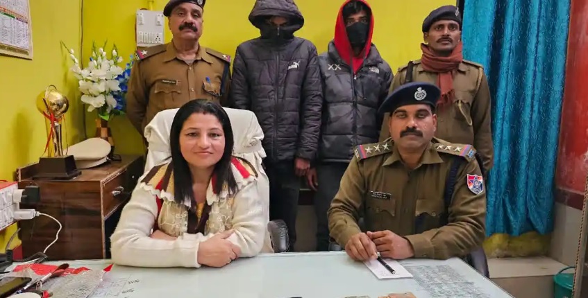 ब्राउन शुगर के साथ दो अंतरराज्यीय तस्कर रोहतास में गिरफ्तार, झारखंड से भी जुड़े हैं तार
