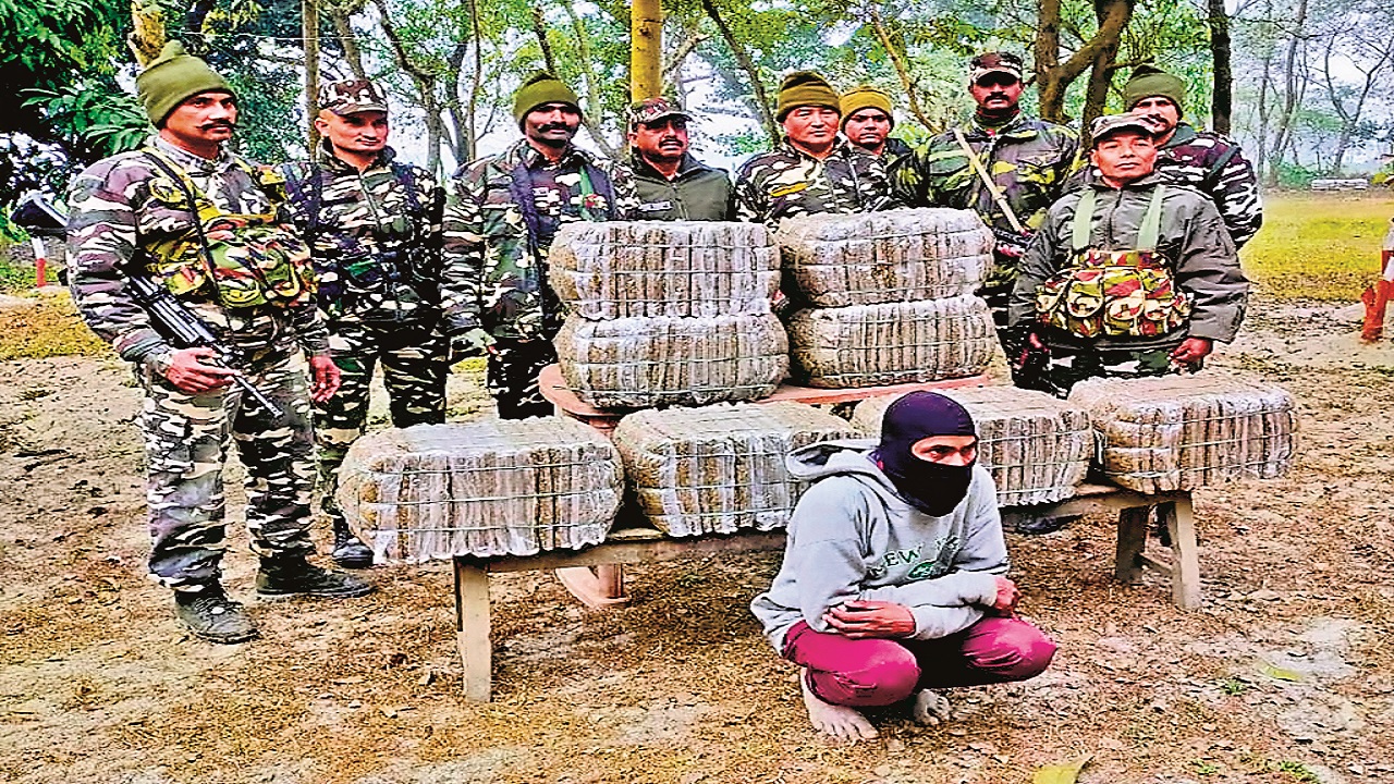 बिहार से लगे भारत-नेपाल बॉर्डर एरिया से गांजा-ड्रग्स की होती है सप्लाई, पकड़े जा चुके हैं हजारों तस्कर