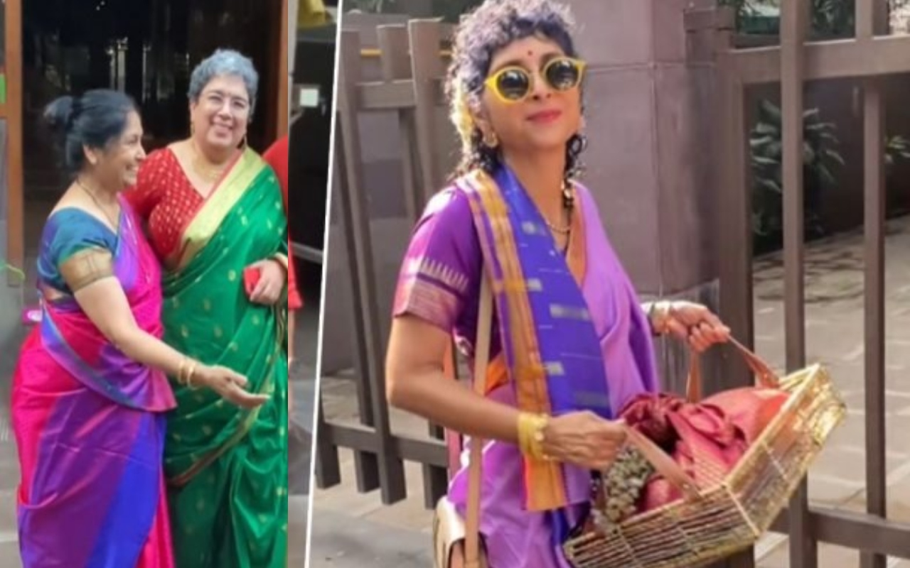 इरा खान की हल्दी में नौवारी साड़ी में नजर आईं किरण राव, जानिए 9 मीटर की साड़ी की क्या है खासियत