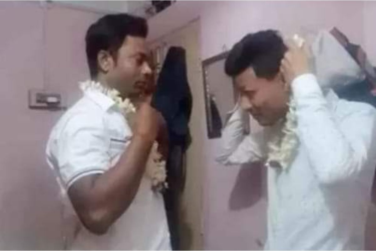 West Bengal : पत्नी को तलाक देकर पुरुष दोस्त संग युवक ने रचाई शादी