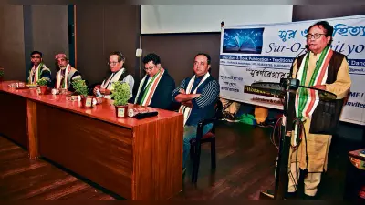 जमशेदपुर : सुवर्णरेखा नगरी में कवि और कविताओं का संगम, एक तरफ लाइव पेंटिंग, तो दूसरी तरफ कविताओं की बही रसधार