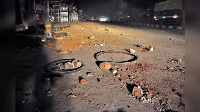 Ranchi Violence: नगड़ी में उपद्रव के बाद भारी संख्या में 500 पुलिस फोर्स तैनात, दुकान-बाजार सब बंद
