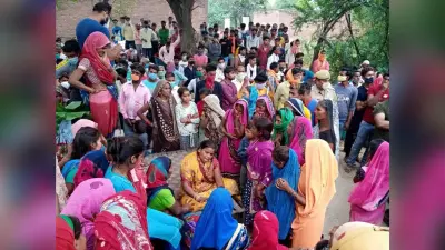 उन्नाव में सात वर्षीय बच्चे की निर्मम हत्या, आक्रोशित लोगों ने किया प्रदर्शन, जांच में जुटी पुलिस