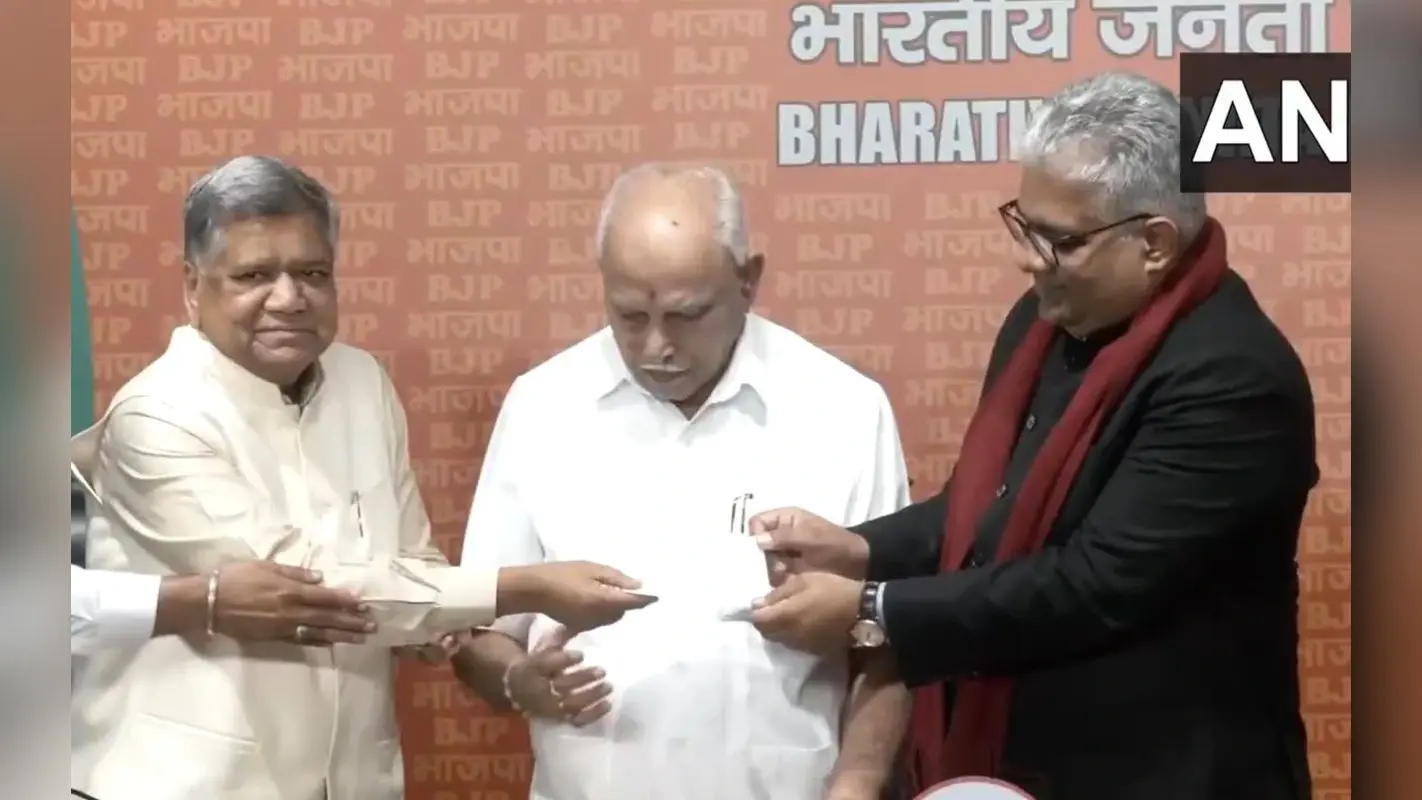 लोकसभा चुनाव से पहले बीजेपी में वापस लौटे जगदीश शेट्टार, पिछले साल पकड़ा था कांग्रेस का हाथ